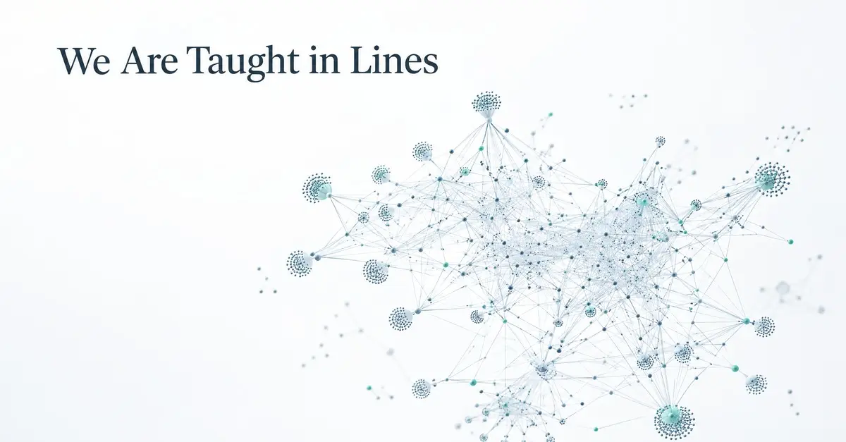 LinkedIn cover using a conceptual knowledge graph to represent a multidirectional web of inquiry